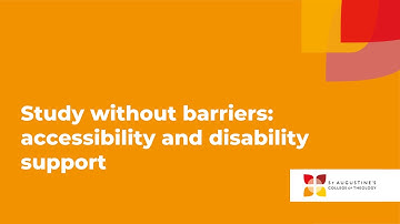 Study without barriers: how St Augustine