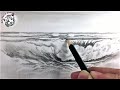 Como Dibujar una Marina con Lapiz muy Facil | Tecnicas de Dibujo