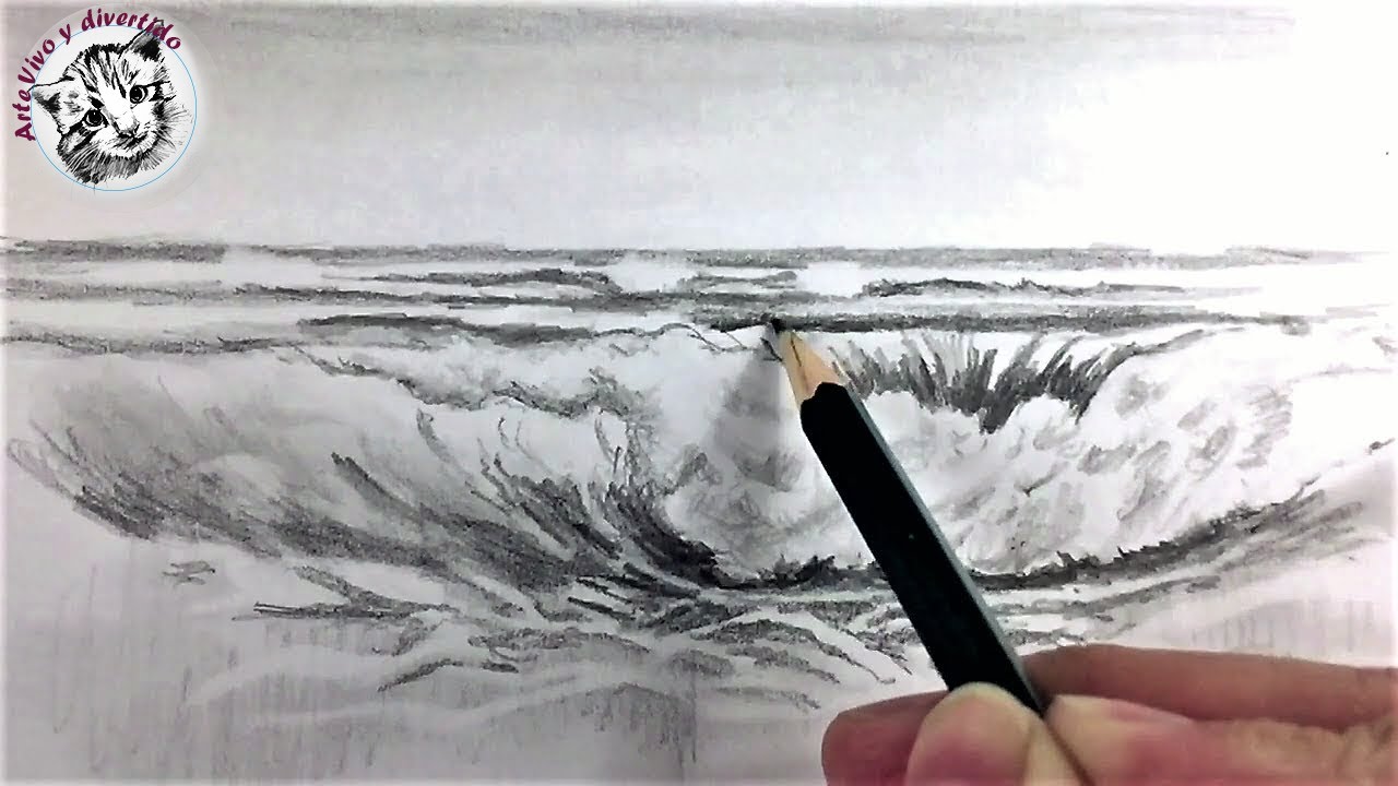 Como Dibujar una Marina con Lapiz muy Facil | Tecnicas de Dibujo - thptnganamst.edu.vn