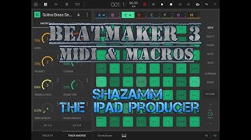 BeatMaker 3 Midi & Macros Tips & Questions