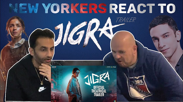 New York Americans React to JIGRA - OFFICIAL THEATRICAL TRAILER | Alia Bhatt, Vedang Raina