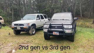 2nd and 3rd gen Toyota 4Runner differences / pros and cons