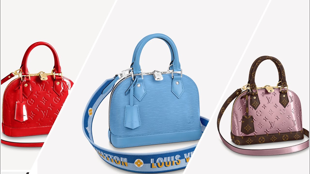 Louis Vuitton Alma BB new colors / new bag 2021 