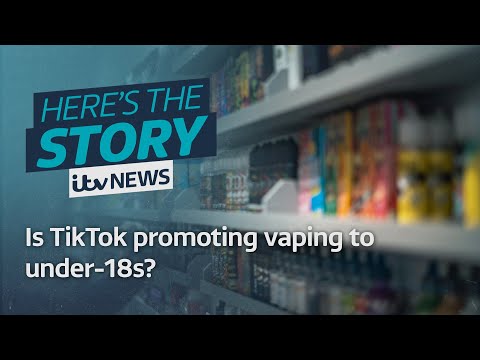 Is tiktok promoting vaping to under-18s? | itv news