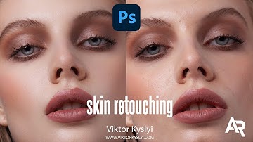 Skin retouching in photoshop. Frequency Separation. Dodge and burn Author