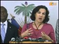 L'Ambassadeur de France en Haïti, Elizabeth Beton Delègue a visité le parlement haïtien.