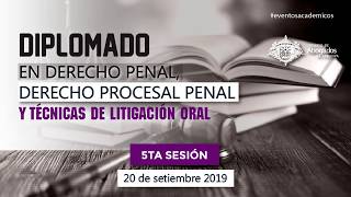 5ta Sesión - Diplomado Derecho penal, procesal penal y técnicas de litigación oral