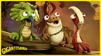 Bill Cries “Giganto!” 😱… Until the Real One Shows Up! | Gigantosaurus Multilingual