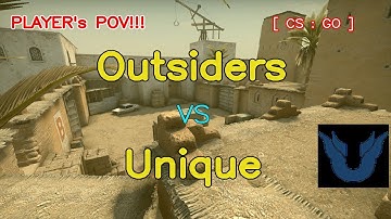 Outsiders vs Unique Highlights /  at PGL Major Antwerp 2022 Europe RMR A