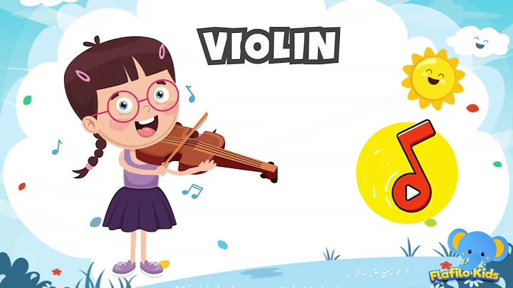 Kids Vocabulary - Musical Instruments | Learn 10 Musical Instrument Names | Fun Kids English