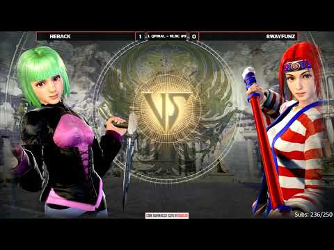 Soul Calibur 6 @ NLBC Online 9 - Herack (Tira) vs 8WayFunz (Talim) [4K/60fps]