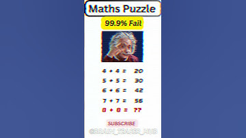 Only genius mind can answer part-209 #iqtes #riddles #maths #mathproblem