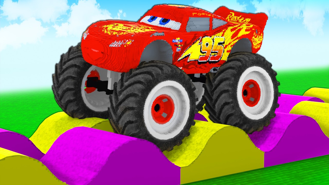 MONSTER TRUCK vs SUSPENSION in Teardown