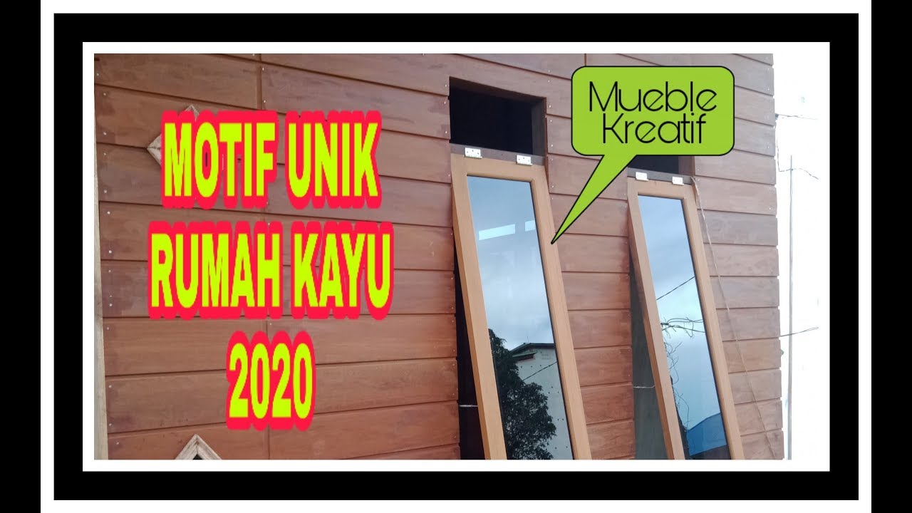 MOTIF BATA DI RUMAH KAYU 2022 UNIK SEKALI YouTube