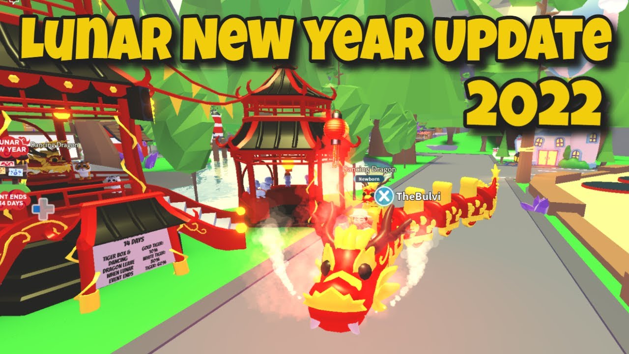 LUNAR NEW YEAR UPDATE 2022 in ADOPT ME