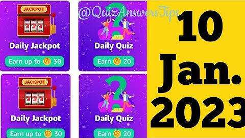 Amazon Funzone Coins Quiz Answers Today I Amazon Quiz Today I 10 January 2023