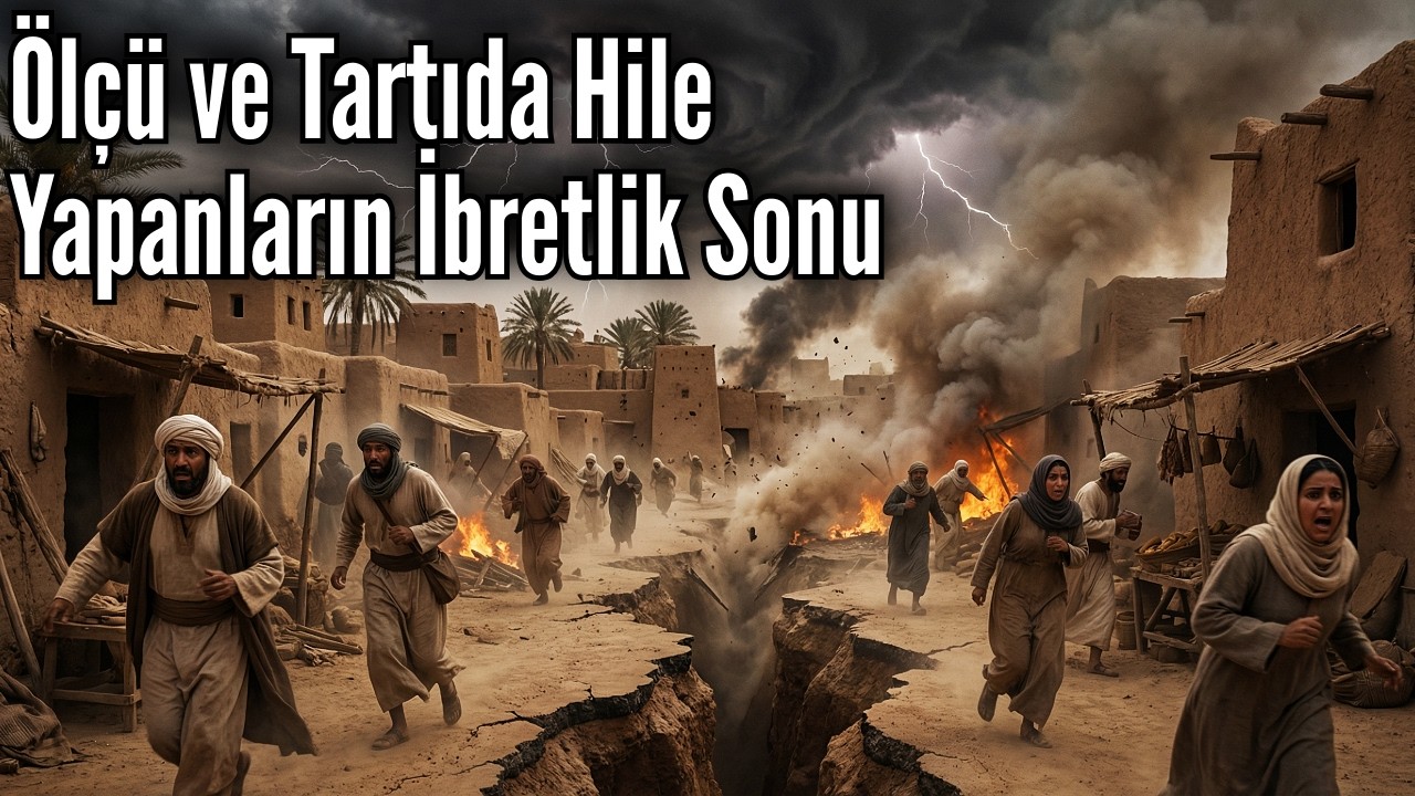 Eyke Kavminin Helakı Ticari Zulmün Sonunun Ne Olduğunu Görün! İbretlik Kur'an Kıssası