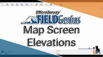 MicroSurvey FieldGenius How To: Elevation on Map Screen Points | Bench Mark