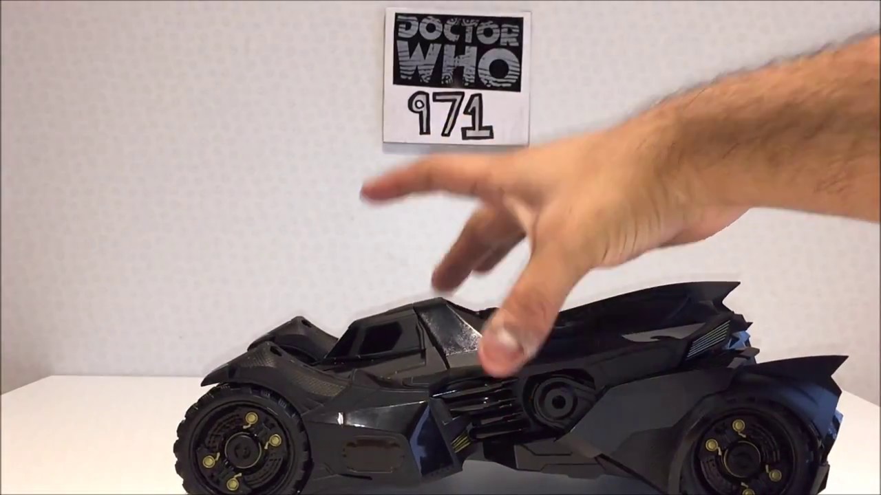 Batman Arkham Knight Hot Wheels Elite 1:18 Die Cast Batmobile Review -  YouTube