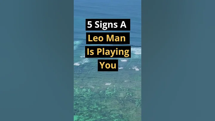 5 Signs A Leo Man Is Playing You #shorts #dating #zodiac #zodiacsigns - DayDayNews