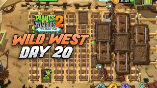 Plants Vs Zombies 2 Wild West - Day 20