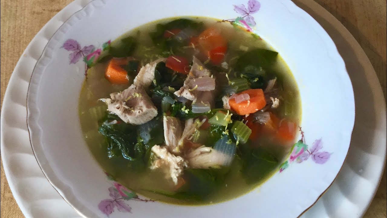 Episode 139: Lemon Turkey Soup (Thanksgiving Leftovers)🍋 - YouTube