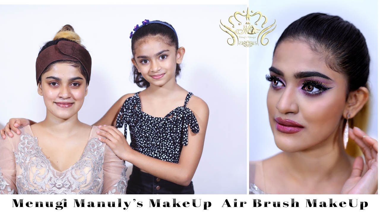 Menugi Manulya's Make Up. Air Brush Make Up - YouTube