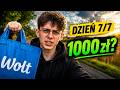 DZIEŃ 7 – FINAŁ serii! 50 zł/h na Wolcie?! Czy dobiłem do 1000 zł?