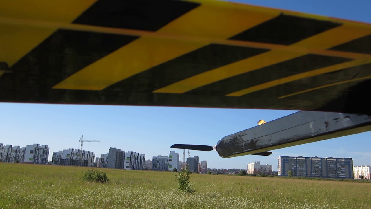 Flying foam MONSTER 1 attempt