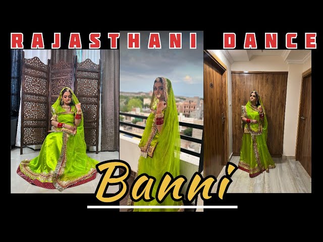 BANNI | Rajasthani Song | Nidhi Gehlot Dance Choreography | Kapil Jangir | Komal Kanwar Amrawat class=