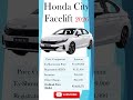 2026 honda city facelift On Road Price in india | Full Price Breakdown