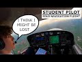 Student pilot gets lost on solo navigation flight