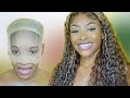Honey Blonde Curly Lace Front wig ft. Nadula Hair | PETITE-SUE DIVINITII