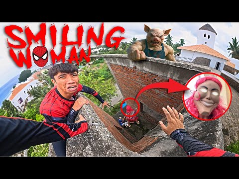 ESCAPING SMILING WOMAN 52 0 Parkour Pov Horror Film By B2F Viet Nam