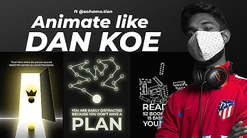 Dan Koe Animation - An After Effects Tutorial