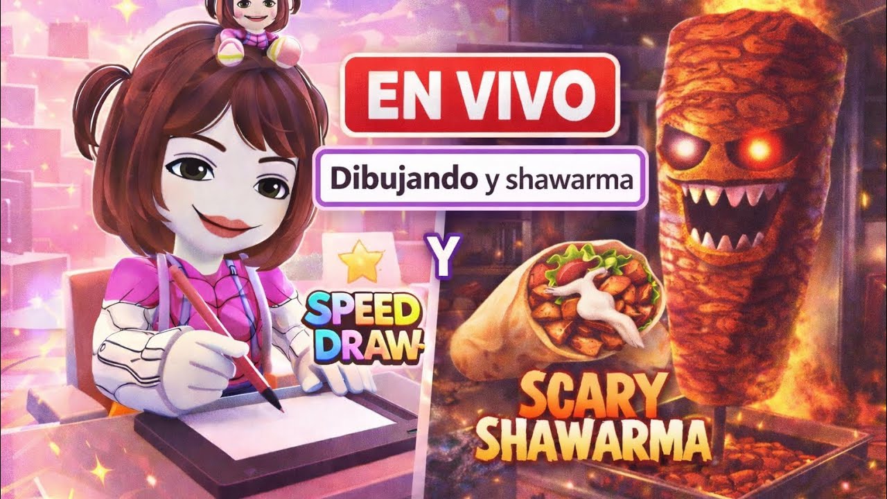 DIBUJANDO Y HACIENDO RETOS 💗 SPEED DRAW | KARLY FUUN 