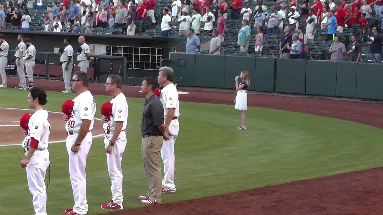 Megan Stott National Anthem