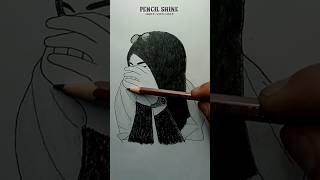 how to draw girl || said girl drawing sketch || pencil art Splendid art || howto drawing shorts