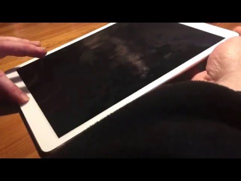 Apple iPad Pro hard reset rebooting the System at fail function DIY
