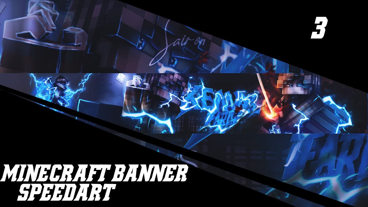 » Minecraft Banner Speed art - Kemal[3] - YouTube