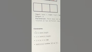 Day 287 : #leetcode #2125|#300daysofcode #programming #algorithms #problemsolving #dsa #java #arrays