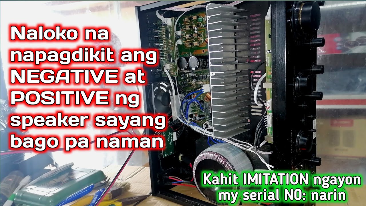 Madaling SOLUTION pano ma ayus agad ang isang AMPLIFIER (Steps by step)