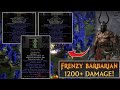 [MOD GAME] Frenzy Barbarian Uber Tristram – 1200 Damage with BloodWrath Runeword (D2R)