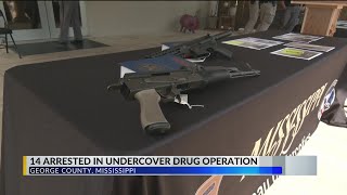 George, Jackson narcotics operation leads to 19 arrests, over 600 grams of narcotics seized