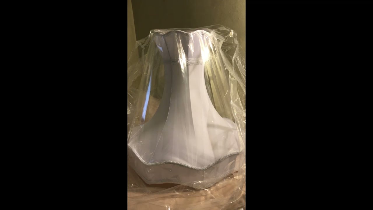 Hand Sewn - Soft Lined - Vintage Lamp Shade