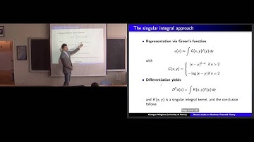 Giuseppe Mingione: Recent Results on Nonlinear Potential Theory 1