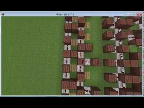 太陽曰く燃えよカオスをマイクラで演奏してみた