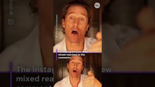 Matthew McConaughey Urges Voters to Consider Independents