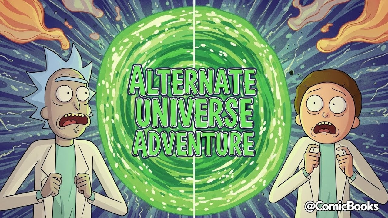 Rick and Morty Comic - Adventure to Alternate Universe | Role Reversal Dimension | Full Reading