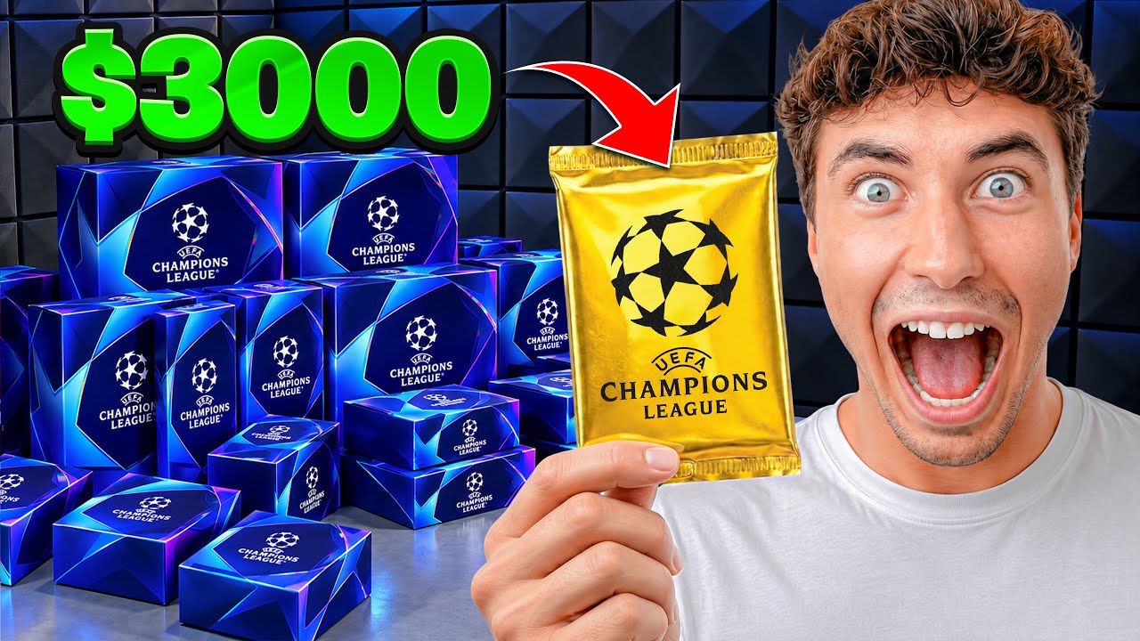 I Opened $3000 Of Champions League Packs